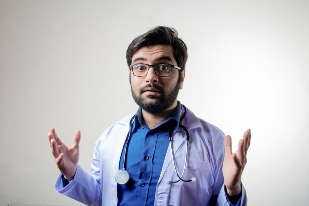 Photo laryngology specialist